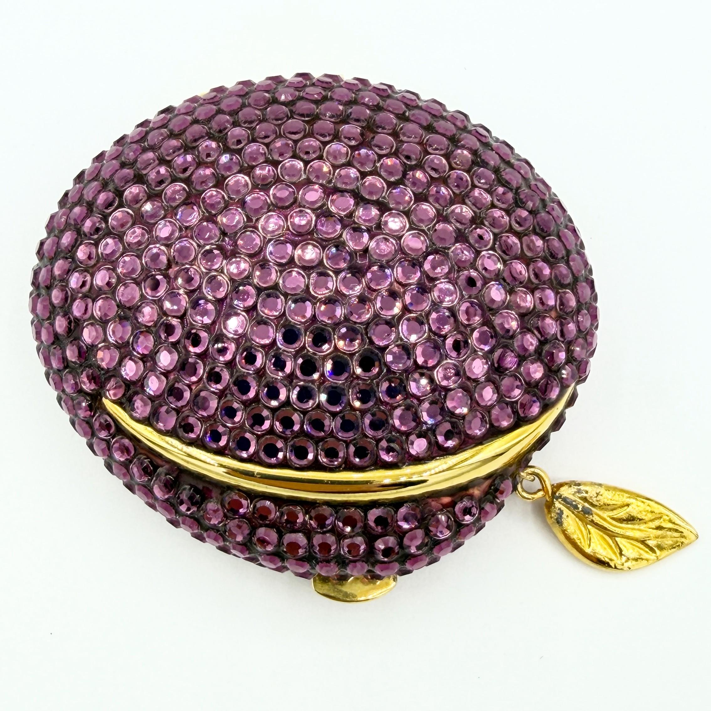 Estee Lauder Powder Compact With Rhinestones - Etsy