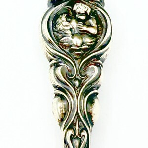 Antike Sterling Silber Unger Bros Love's Dream Buttonhook Knopfhaken 20,3 cm