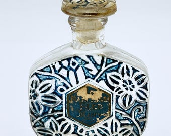 Vintage Antique French Art Nouveau Perfume No. 1545 With Cardboard