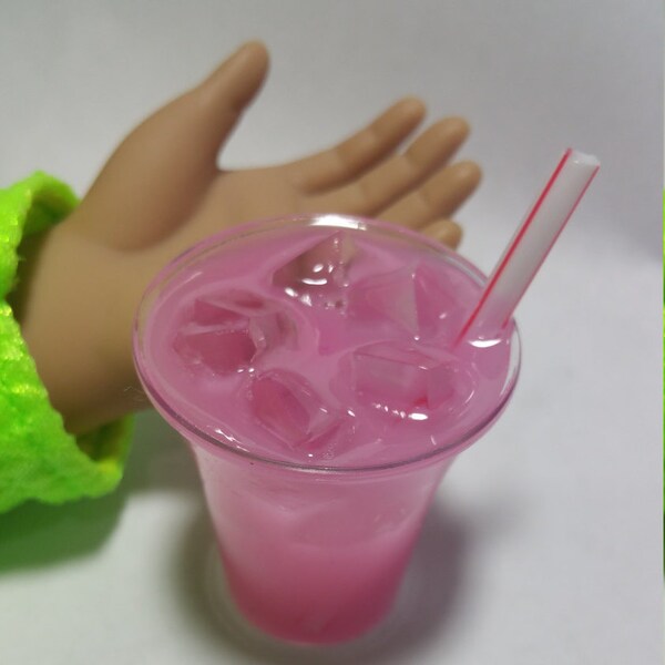 Pink Lemonade,American Girl Doll Food,Drinks,18 in Doll Food,