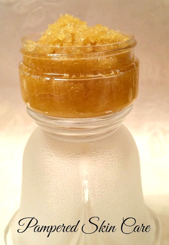 Blood Orange & Bergamot Raw Sugar Scrub ~  Exfolliant, Intoxicating