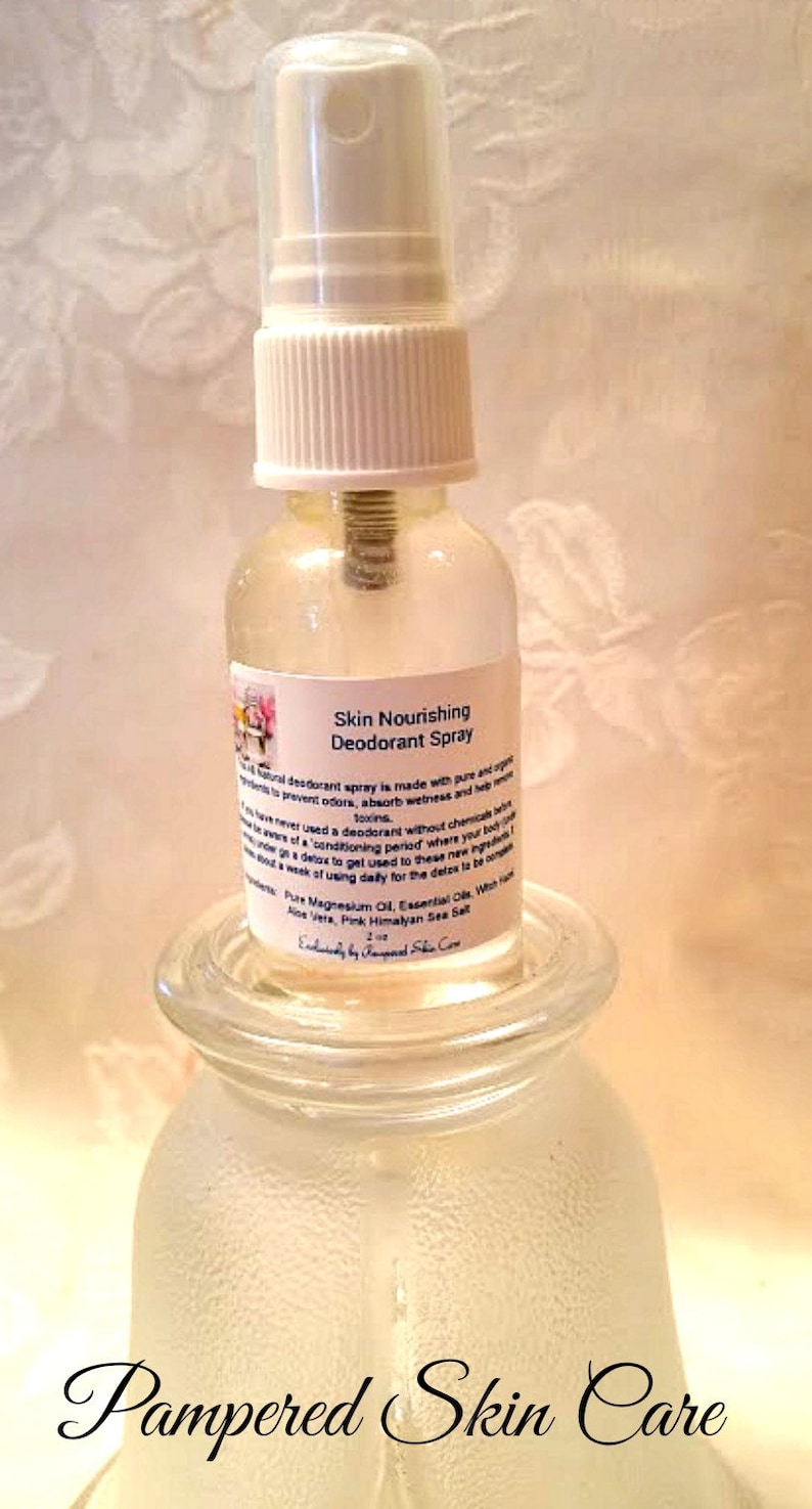 Hyperhidrosis Deodorant Spray Homeopathic Excessive Etsy