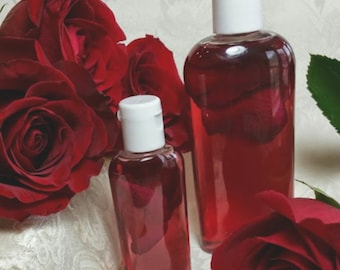 Pure Rose Water - 4 oz Bottle, 100% Natural, Organic, No Additives, No Preservatives