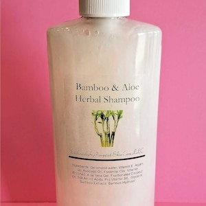 Bamboo & Aloe Herbal Shampoo ~ Bamboo Extracts
