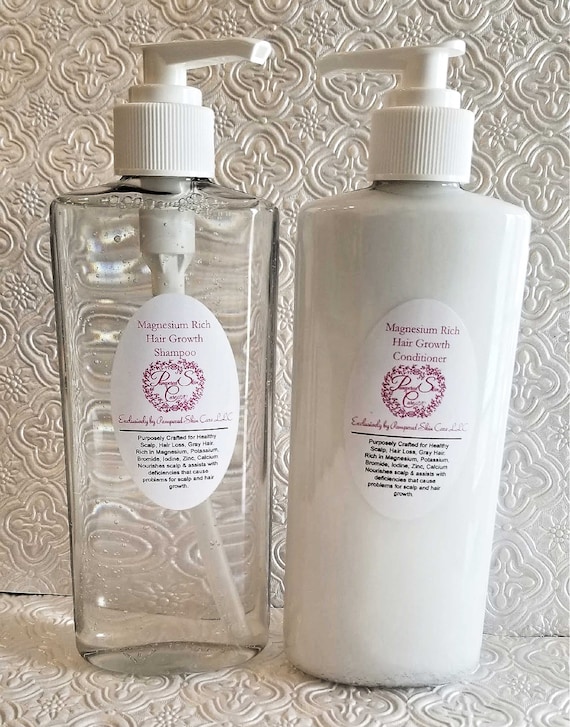 Best Seller Magnesium Rich Hair Growth Set for Healthy - Etsy Best Seller Magnesium Rich Hair Growth Set for Healthy - Etsy