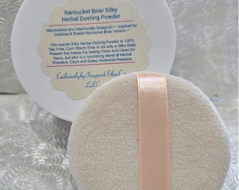 Nantucket Briar Silky Herbal Dusting Powder: Talc & Cornstarch Free