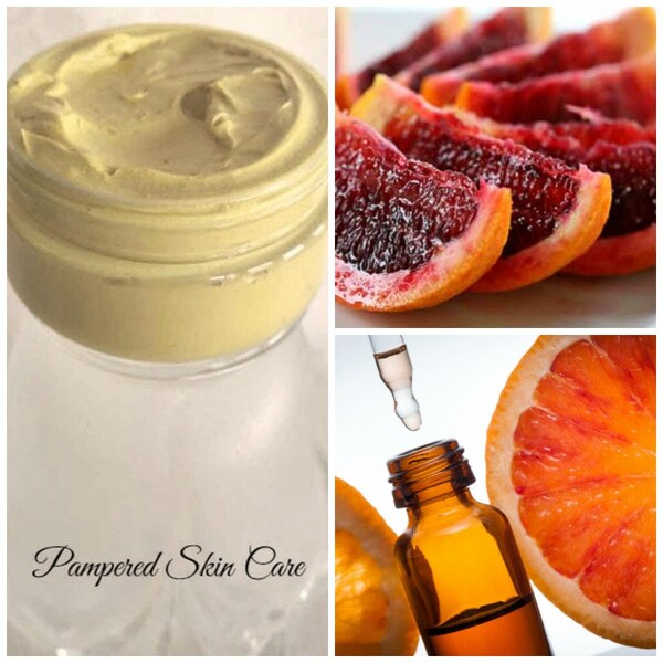 Blood Orange, Bergamot & Orange Peel Clay Face Mask - Juicy-fresh, Zesty, Vitamin C