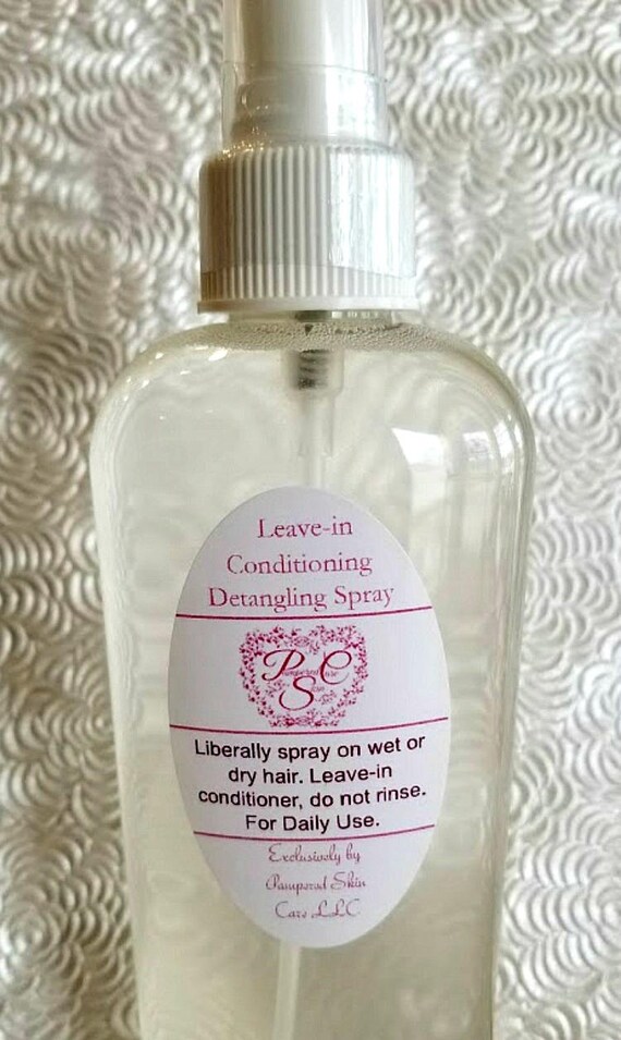 Leave In Conditioning Detangling Spray Best Seller Etsy