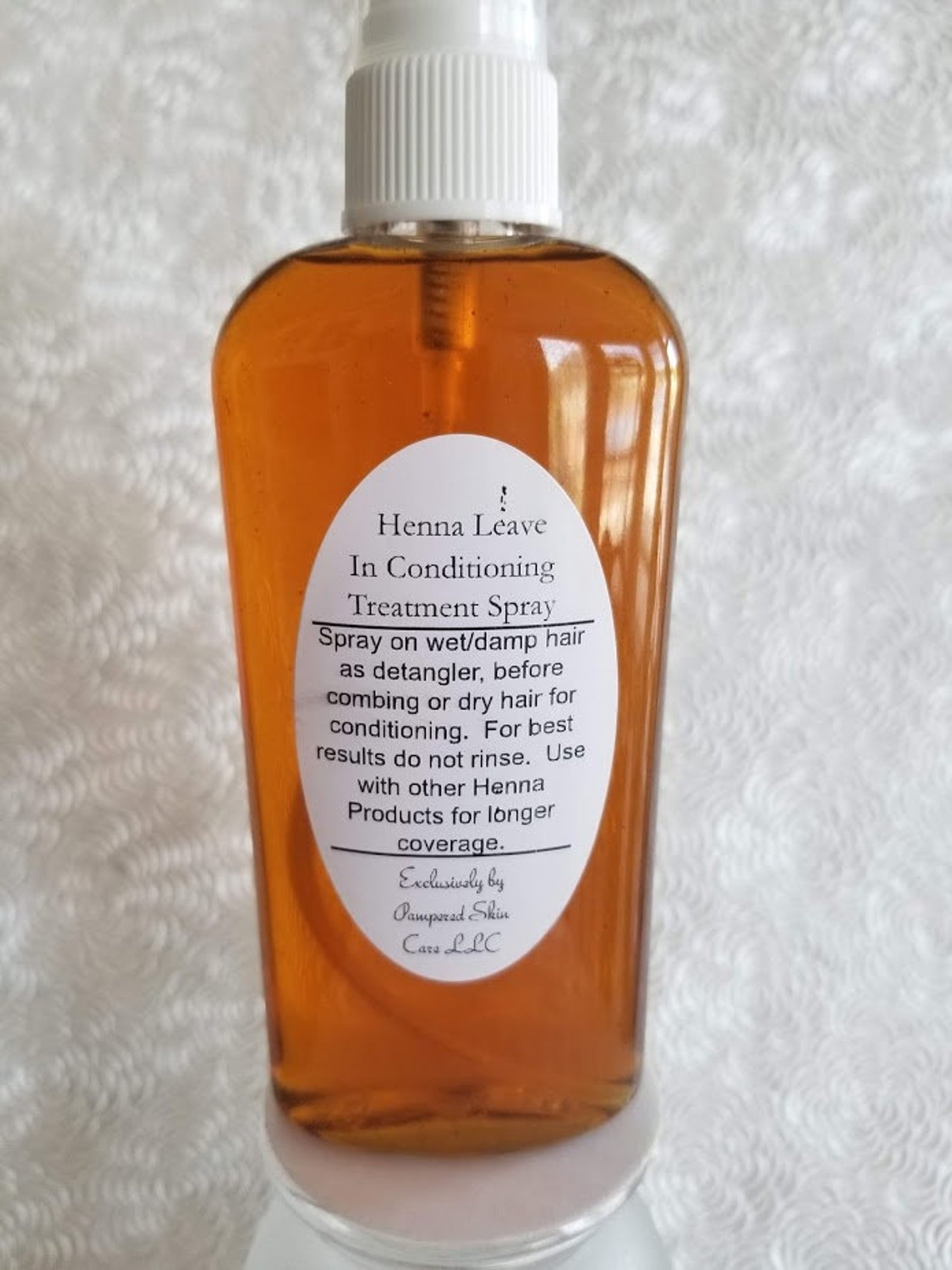 Henna Leave in Conditioning Treatment Spray Natural Etsy