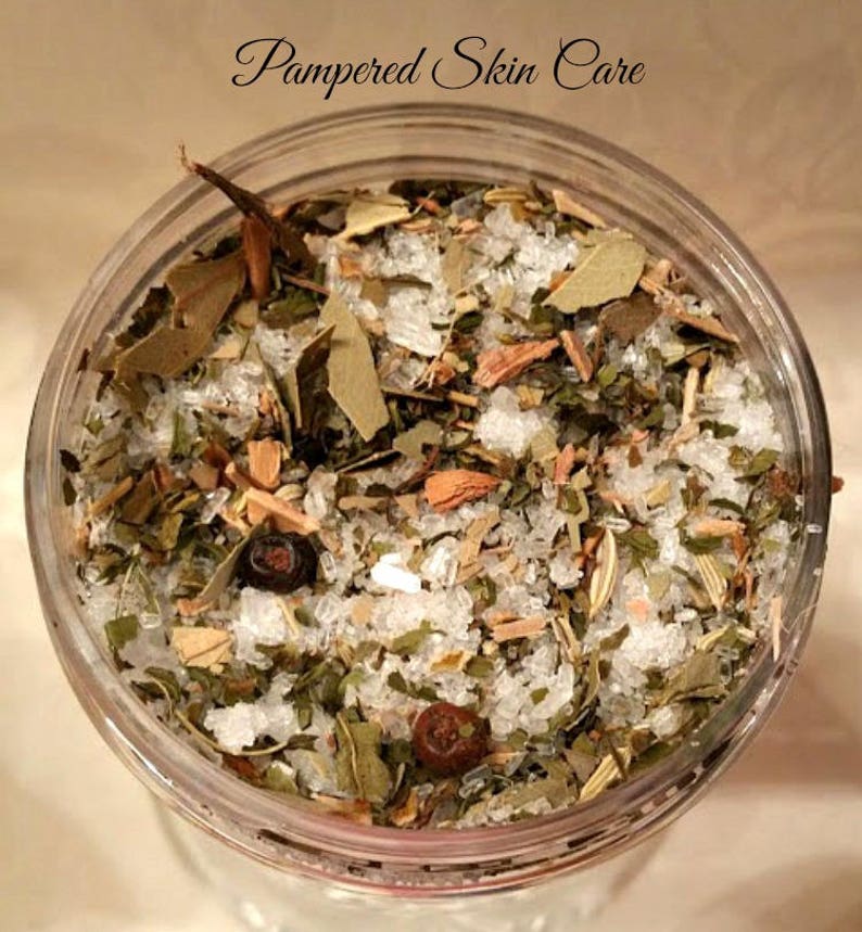 Sinus & Congestion Relief Herbal Bath Soak/salts Etsy
