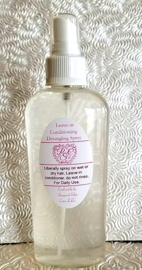 Leave In Conditioning Detangling Spray Best Seller Etsy