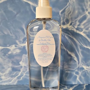 100% Pure Concentrated Magnesium Oil Spray for Healthy Skin ~ Maximum Skin Absorption