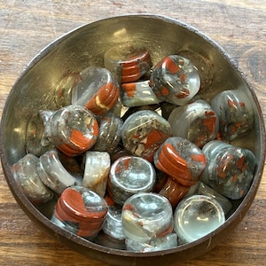 Bloodstone Crystal Sphere Stands | Great Gift for Rock Lovers! | Shipped from Fargo, ND!