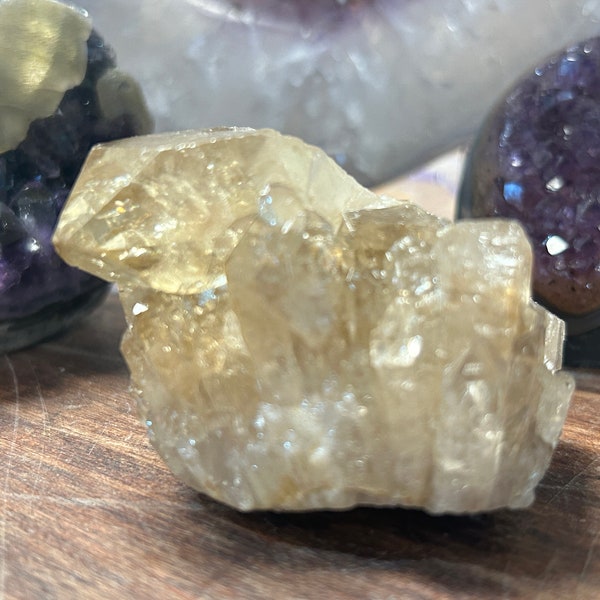 2.5" Congo Citrine Crystal Cluster | Kundalini Citrine Quartz Crystals | A94