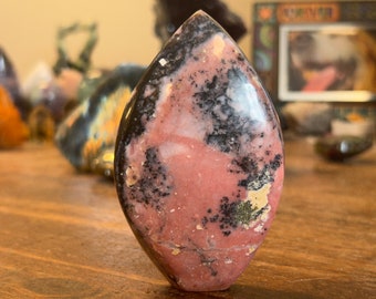 Rare 4" Pink Opal Crystal Freeform | Pink Opal from Peru Crystal | Gemstone Spiritual Gift | A53