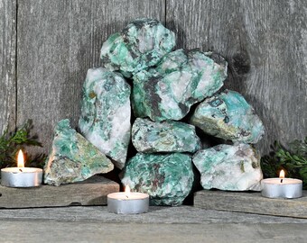 Wholesale Ajoite Crystal from Messina Mine in South Africa | 1lb, 1kg, 10kg Wholesale lots | Your choice of size