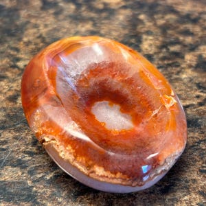 Small 2.67&quot; Carnelian Crystal Bowl | Crystal Gemstone Dish | B98