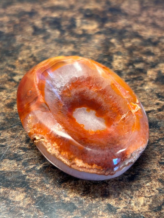 小型2.67インチカーネリアンクリスタルボウル | クリスタル