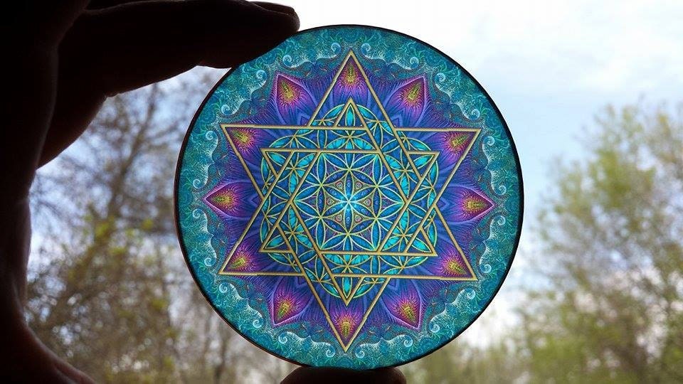 3 Spiritual Energy Disc Suncatcher Spiritual Gifts Etsy