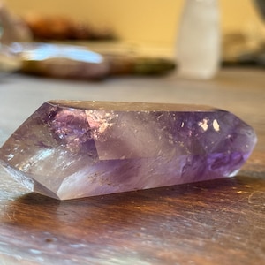 3.5&quot; Double Terminated Amethyst Point | Gorgeous Purple Crystal | C147