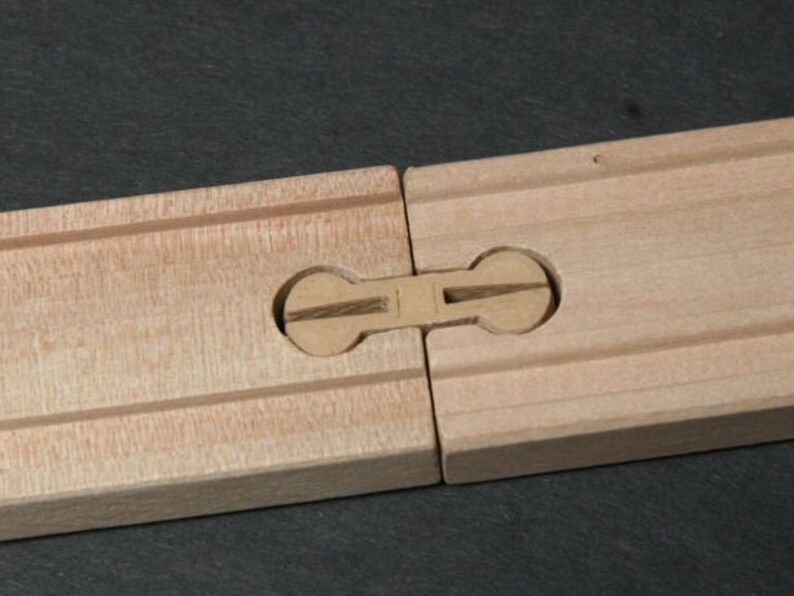 10pack Wood Train Track Flex Dog Bone Malemale Connectors. Etsy