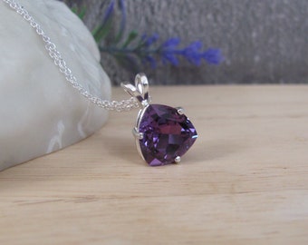 Details about / Psilomelane Trillion Shape Black Color 925 Sterling Silver Designer Pendant