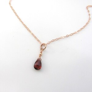 garnet necklace