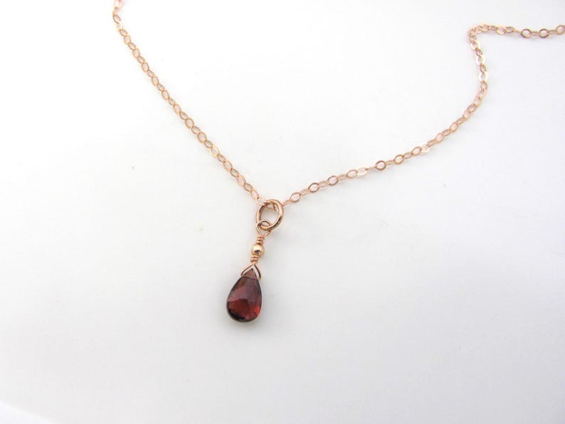 garnet necklace