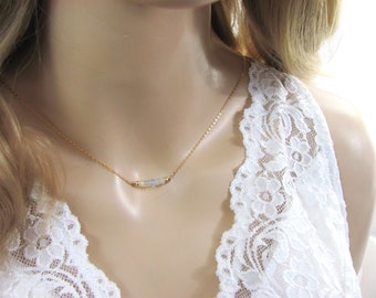 Dainty Opal Choker Necklace, Natural Welo Opal Jewelry, Bridal Wedding Necklace