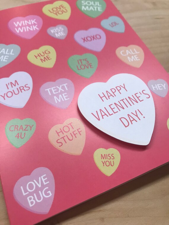 Happy Valentine's Day Card, Valentines Day Card for Him