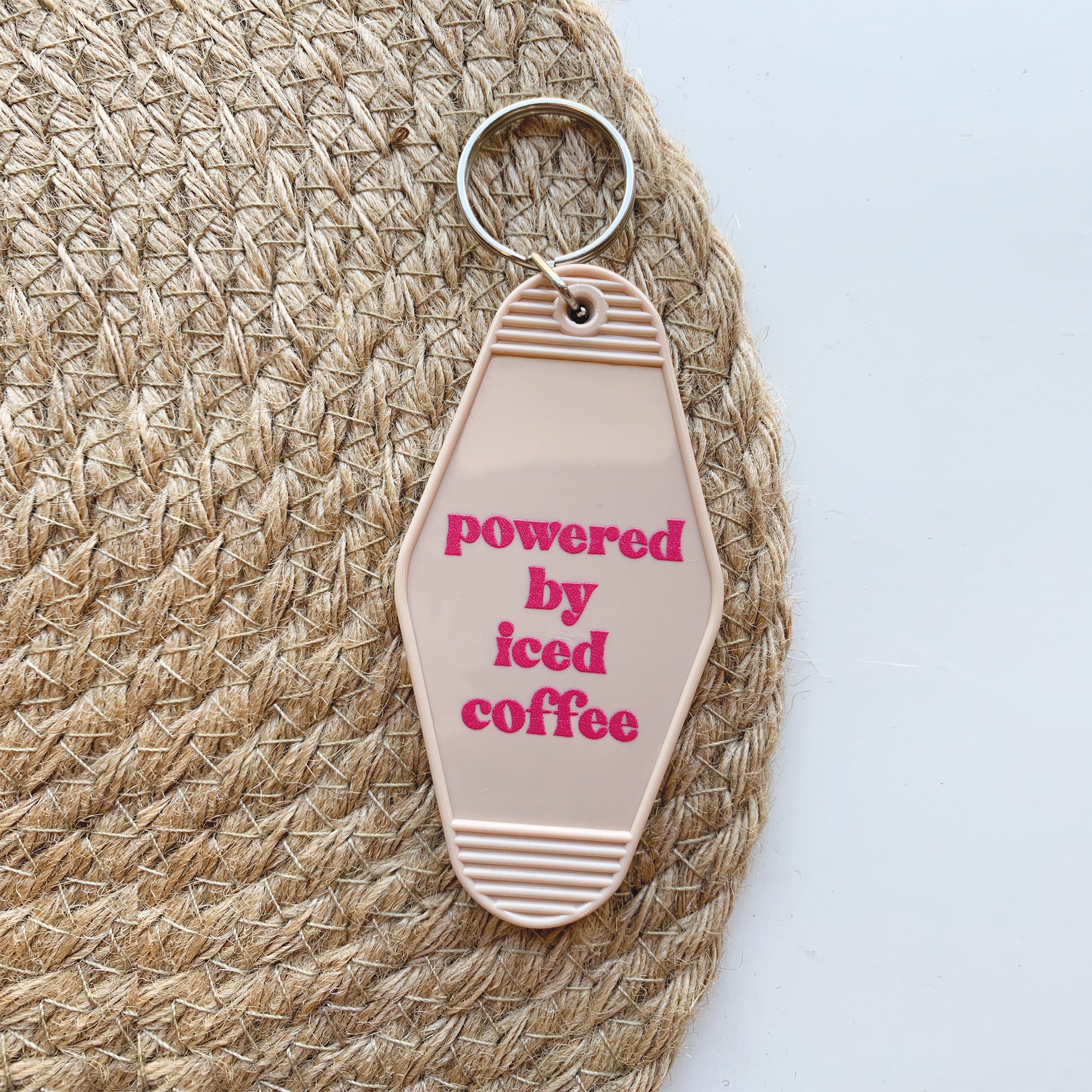 iced coffee keychains, pink drink, macchiato, coffee gift – Londonfoglatte