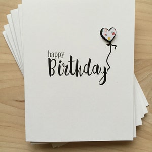 Happy Birthday Card Set, Set of 8 Birthday Cards - Etsy