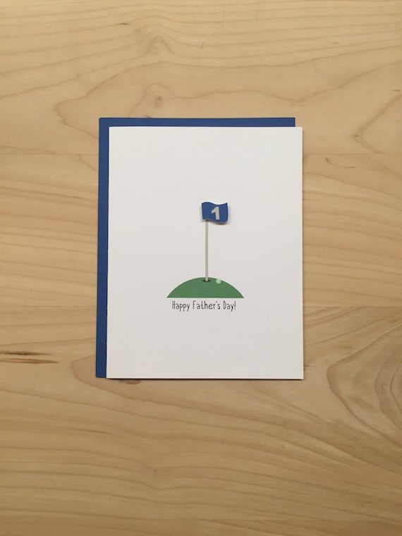 Happy Father's Day Card, Father's Day Card, Golf Father's Day Card, Golf Card for Dad, Golf Card for Husband, Stepdad Father's Day Card