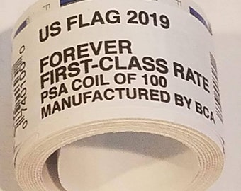 Flag 2019 Roll - Perfect for Collections, Invitations, Weddings, Marketing Strategies, and Beyond!