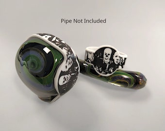 2 Pack Evil Friends Glass Pipe Bowl Savers (save-a-bowl)