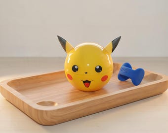 Pikachu-Style 3-Piece Grinder + Save-A-Bowl Silicone Band