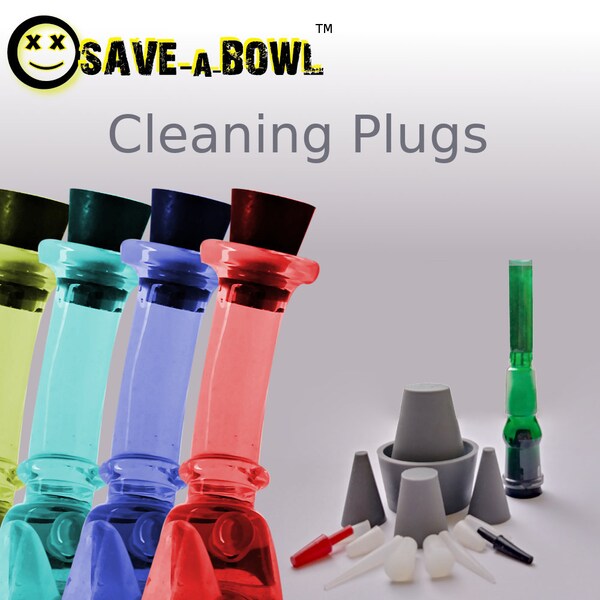 Glass Pipe and Water Pipe Cleaning Plugs