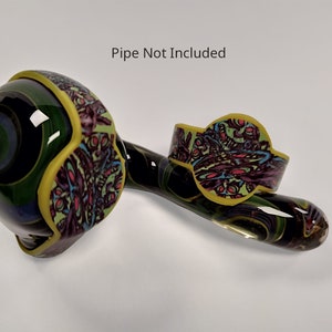 2 Pack Evil Rabbits Glass Pipe Bowl Savers (save-a-bowl)