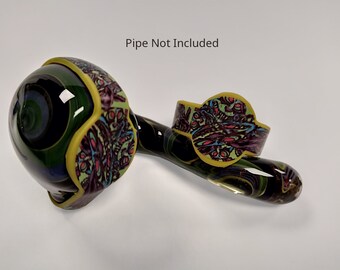 2 Pack Evil Rabbits Glass Pipe Bowl Savers (save-a-bowl)