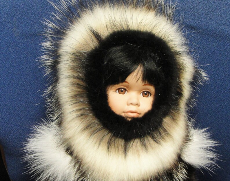 porcelain eskimo doll