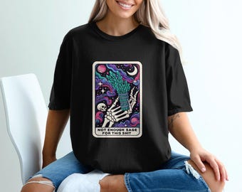 Camiseta divertida del sabio del tarot: un regalo astrológico sarcástico