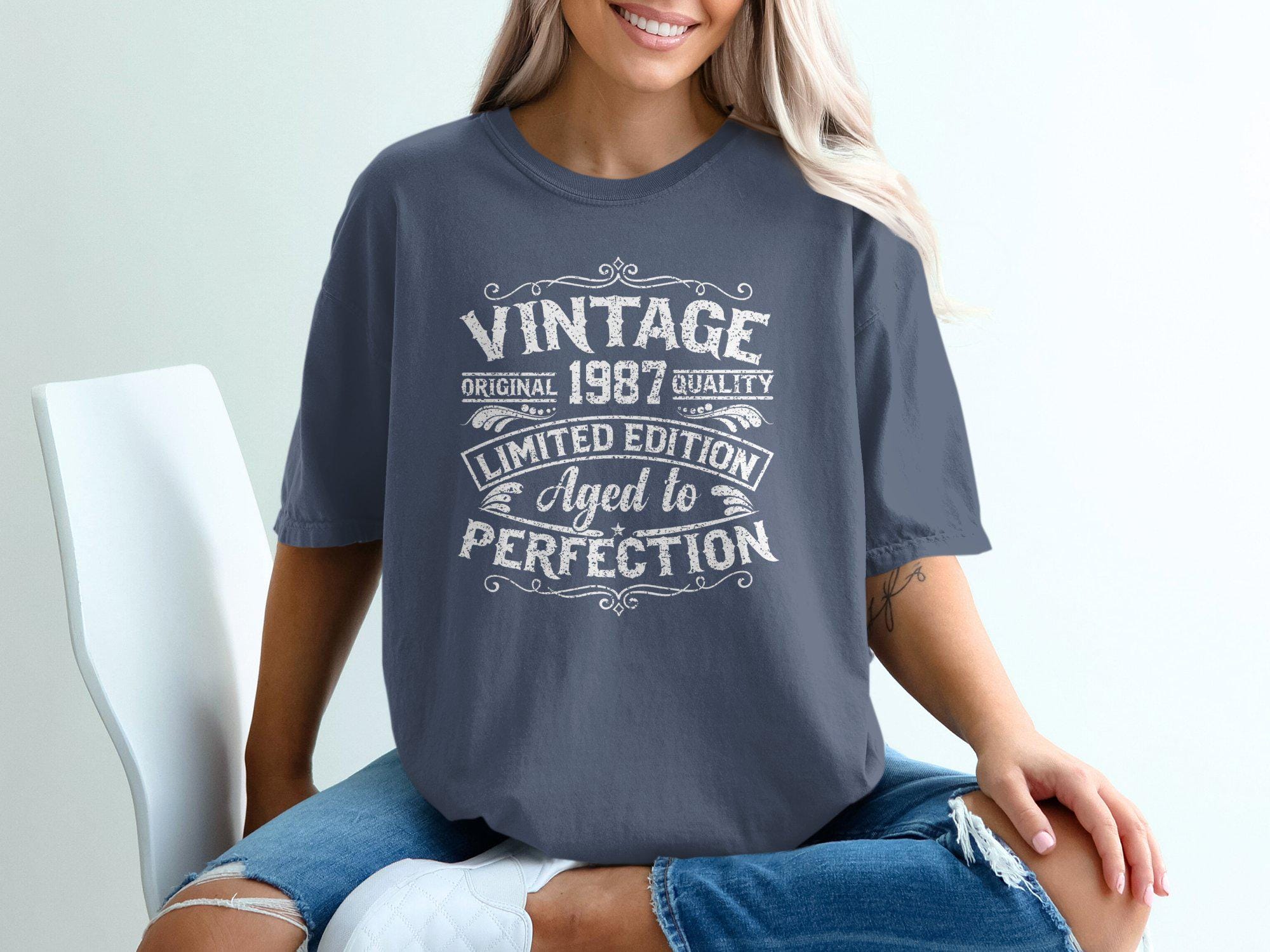 Vintage 1987 T-shirt, Original Quality 1987 Tee, Limited