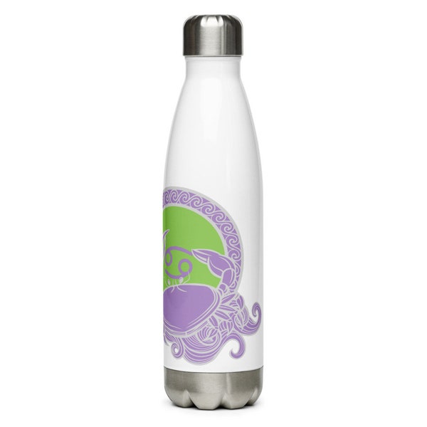 Cancer Zodiac Stainless Steel Water Bottle