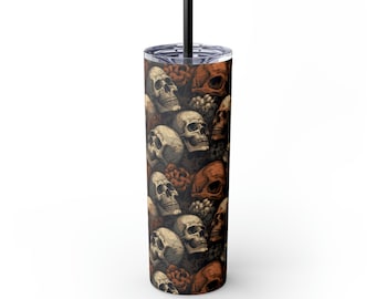 Magere Tumbler met rietje, 20oz