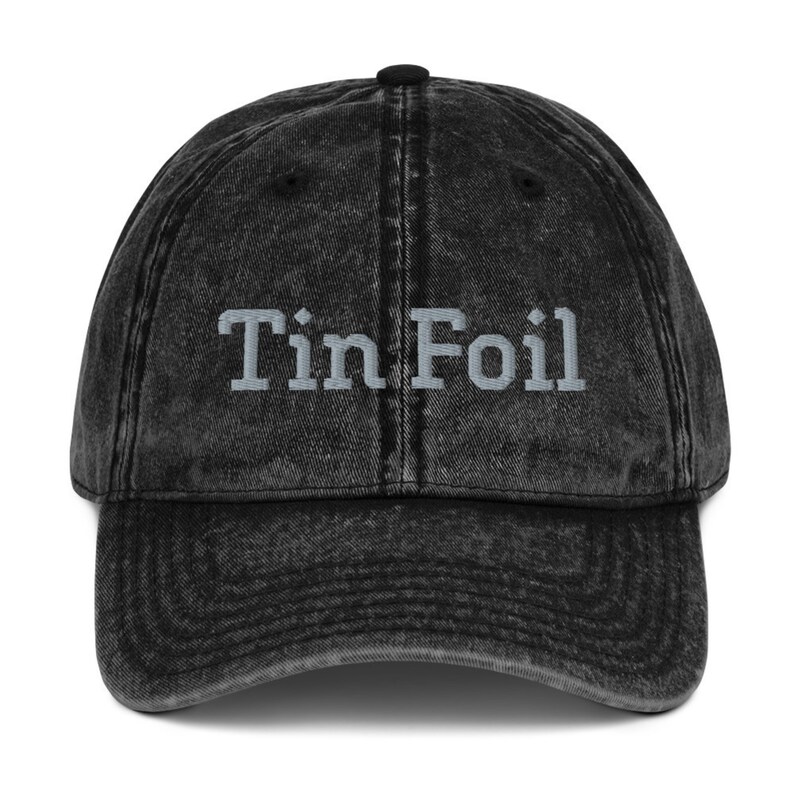 Tin Foil Hat, Funny Baseball Caps, Conspiracy Theory Hats, Gifts for