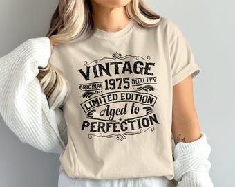Vintage 1975 T-Shirt: Limited Edition Comfort Colors Tee