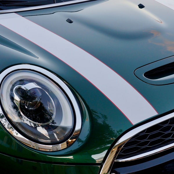 Premium Quality Hood Stripes for MINI Cooper 2014 to Present