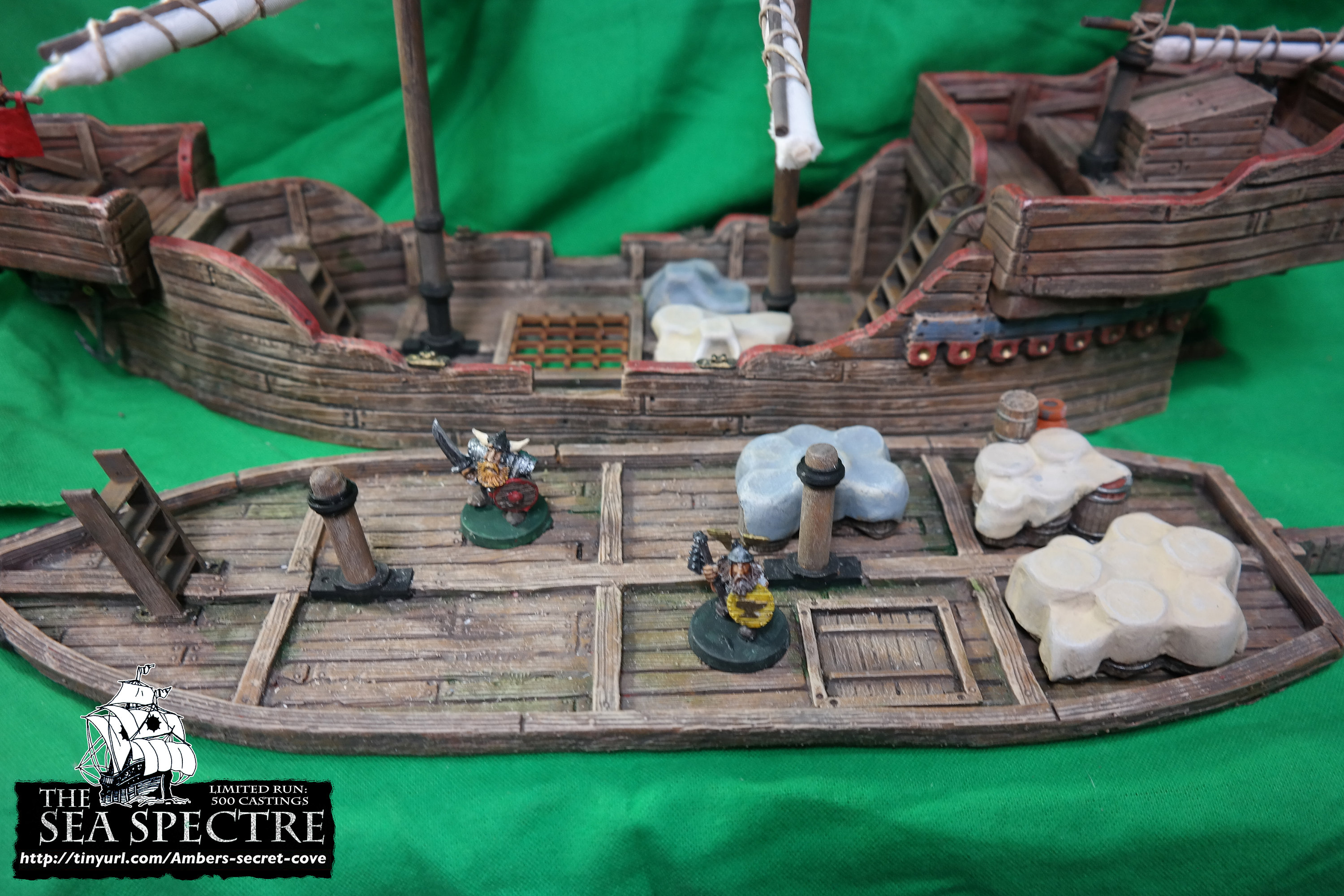 The Sea Spectre Bundle With Lower Deck 28mm Tabletop Sailing - Etsy Canada