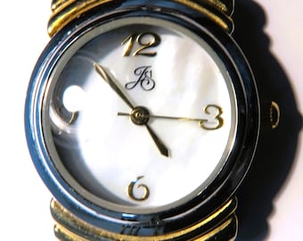Two-tone Saint James Watch With Mother of Pearl Dial - Etsy display picture 2
