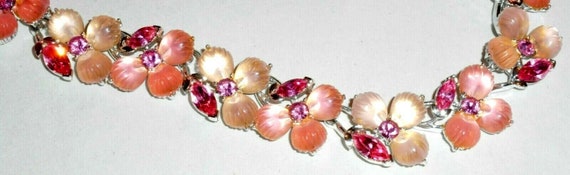 Vintage Signed LISNER Splendid Fruit Necklace Bra… - image 3